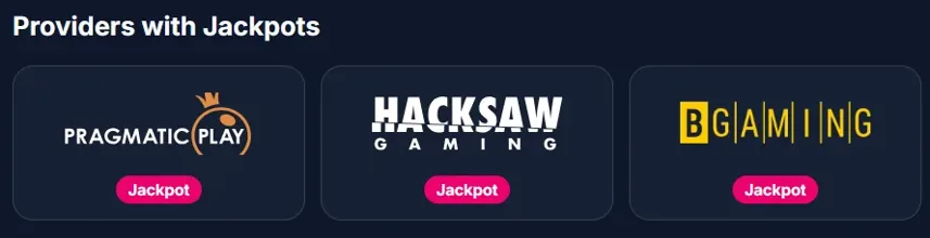 Провайдеры с джекпотами в Lukkly: Pragmatic Play, Hacksaw и BGaming